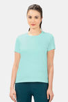 Amante Essential Crew Neck Tee - Soothing Sea — thumbnail 1